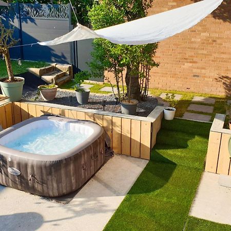 Gary Suite - Studio Cosy, Spa Et Jardin Privatif A 4 Min De Cambrai Awoingt Luaran gambar