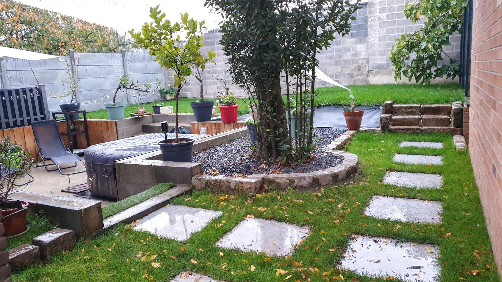 Gary Suite - Studio Cosy, Spa Et Jardin Privatif A 4 Min De Cambrai Awoingt Luaran gambar